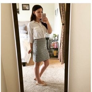 Loft striped blouse